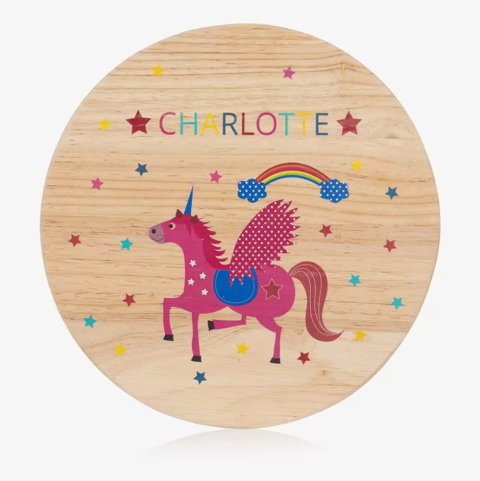 Treat Republic Personalised Wooden Unicorn Stool^ Gifts | Nursery Accessories
