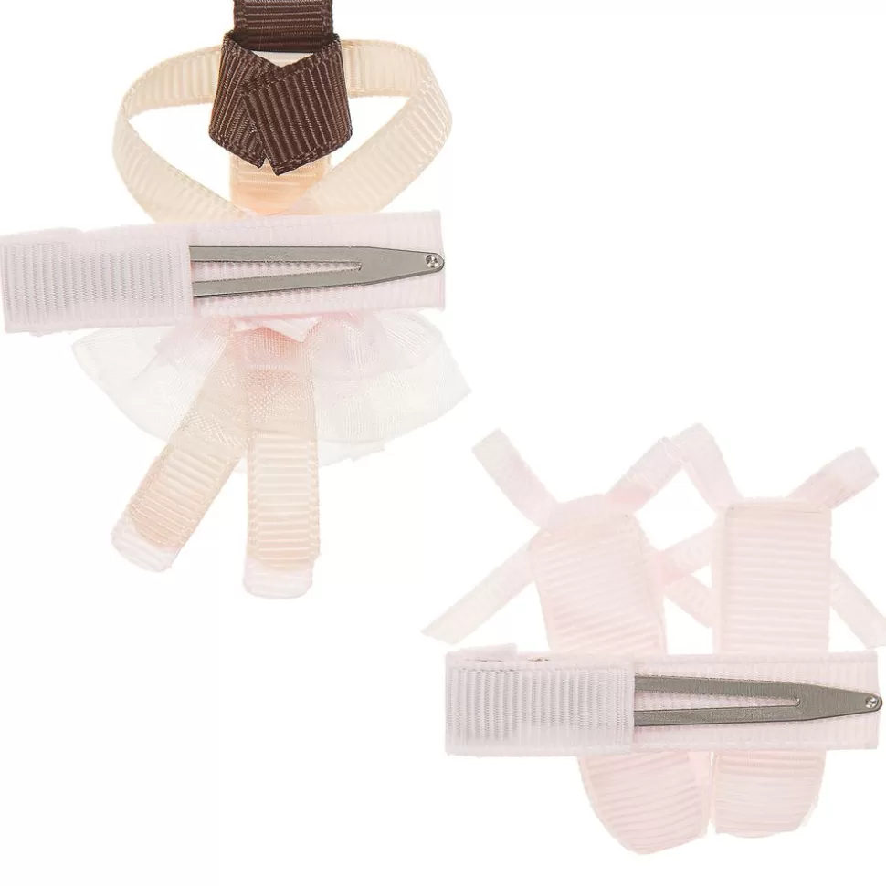 Milledeux Pink Ballet Hairclips (2 Pack)^ Hair Accessories