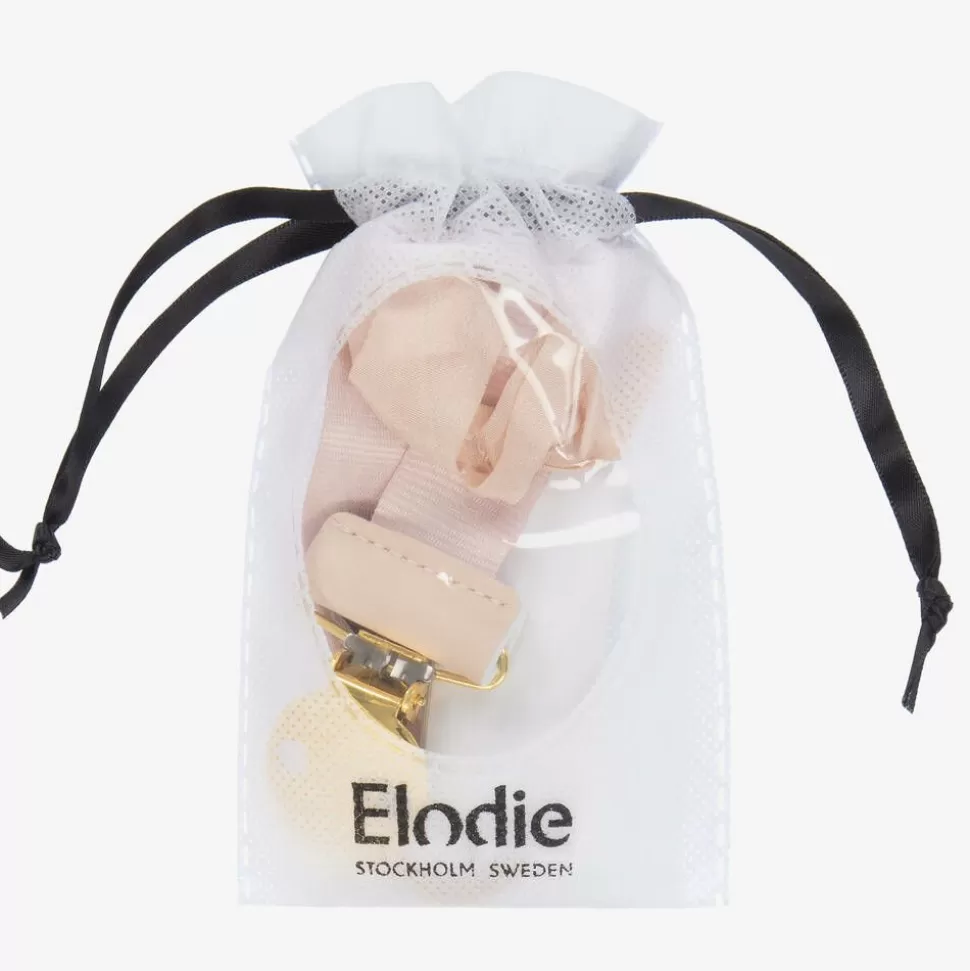 Elodie Pink Bow Dummy Clip^ Sleeping Accessories