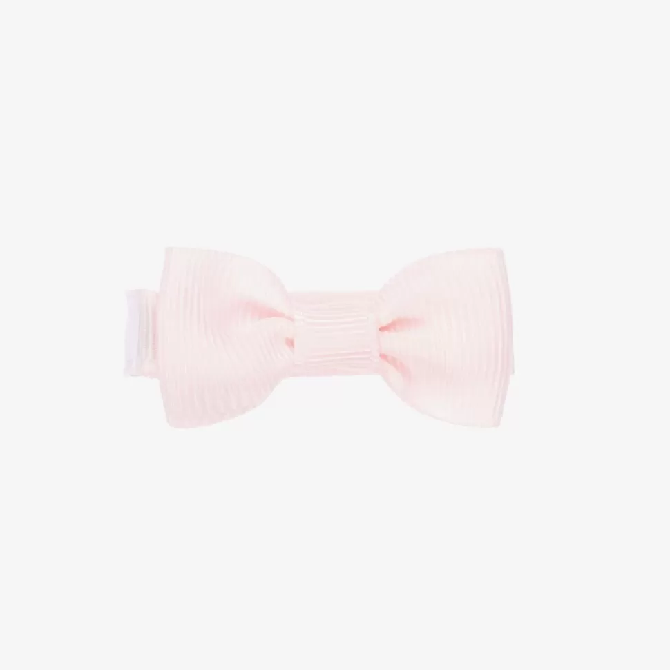 Peach Ribbons Pink Bow Hair Clip (5cm)^ Hair Accessories