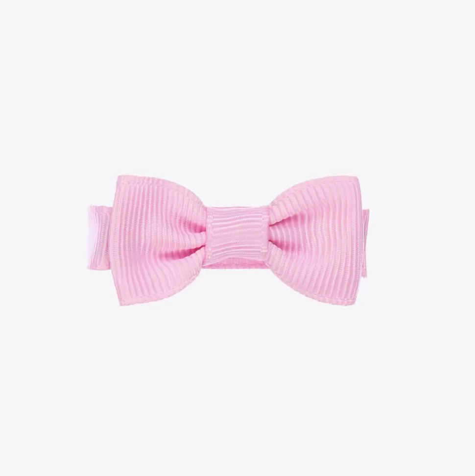 Peach Ribbons Pink Bow Hair Clip (5cm)^ Hair Accessories