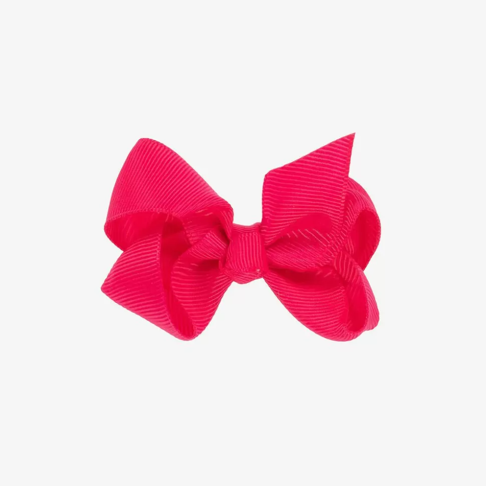Bowtique London Pink Bow Hair Clip (7cm)^ Hair Accessories