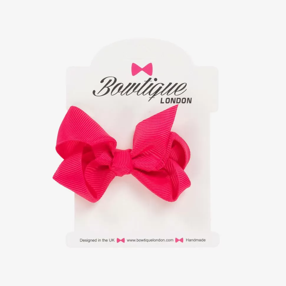 Bowtique London Pink Bow Hair Clip (7cm)^ Hair Accessories