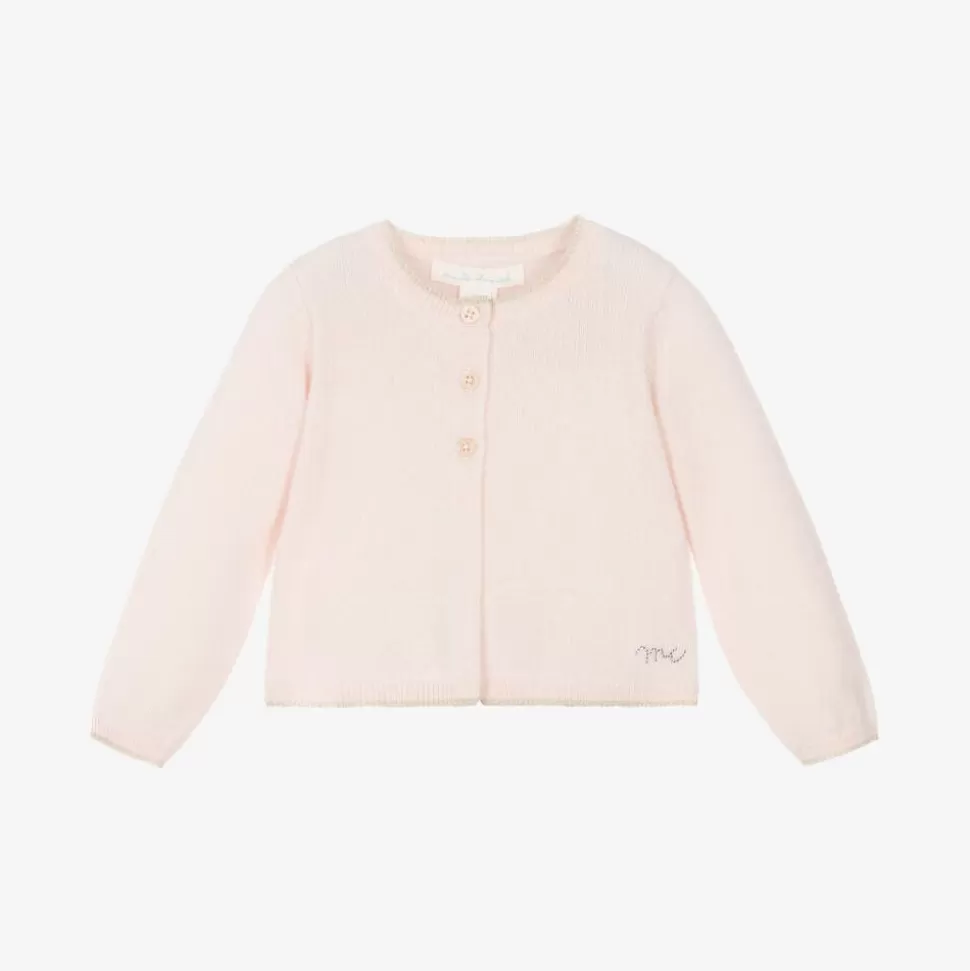 Marie-Chantal Pink Cashmere Angel Wing Cardigan^BOY Tops | Tops
