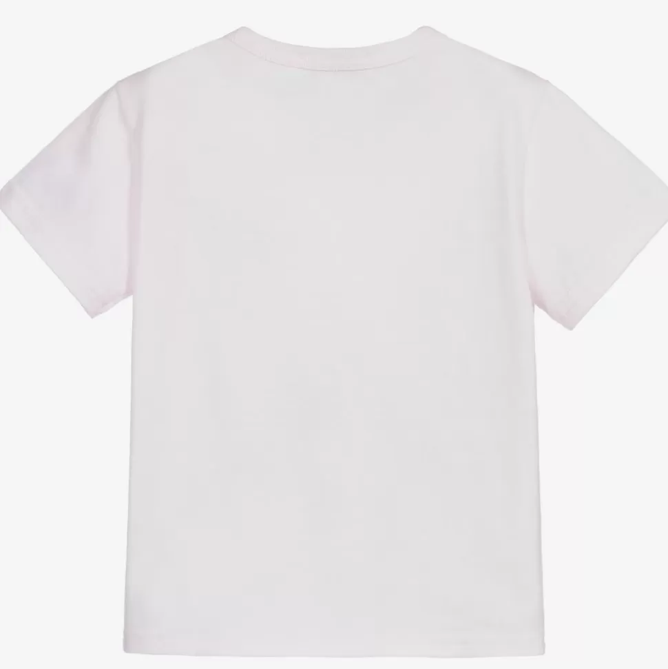 Dolce amp; Gabbana Pink Cotton Baby T-Shirt^ Tops