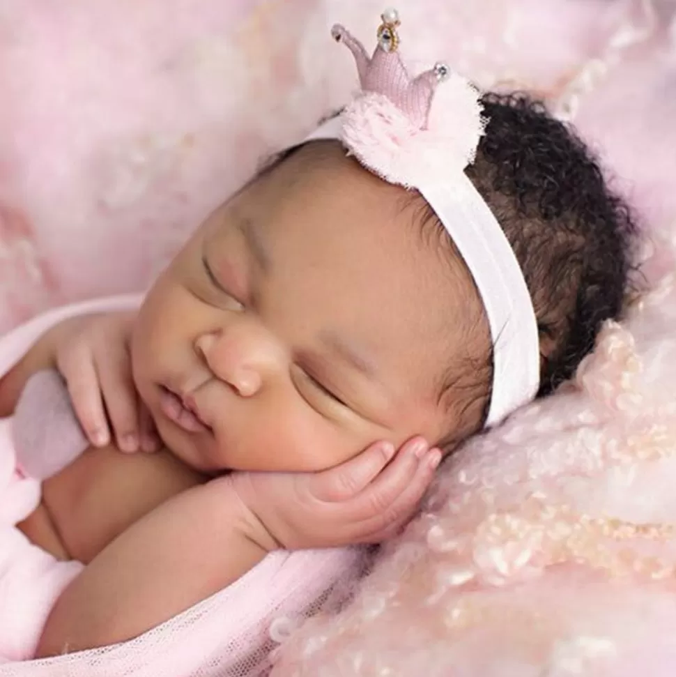 Cute Cute Pink Crown Headband^ Hair Accessories