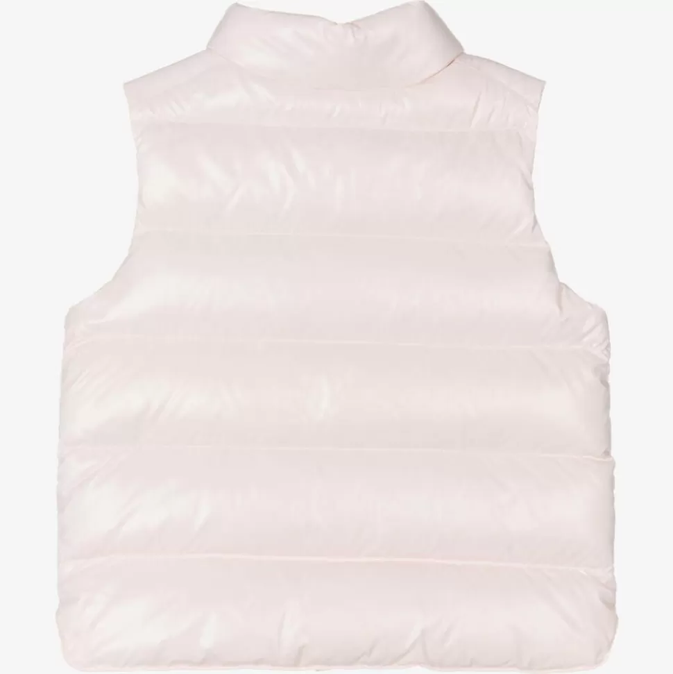 Moncler Enfant Pink Down Padded Bernard Puffer Gilet^ Coats & Jackets