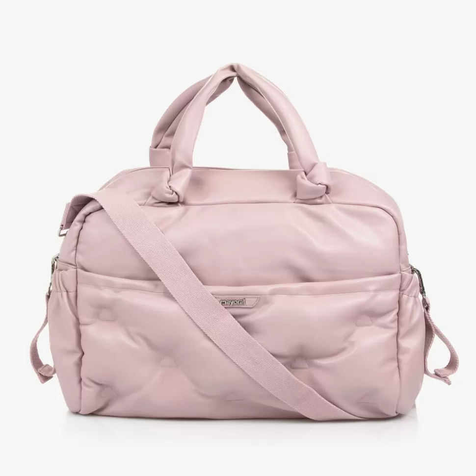 Mayoral Newborn Pink Faux Leather Changing Bag (46cm)^ Bags