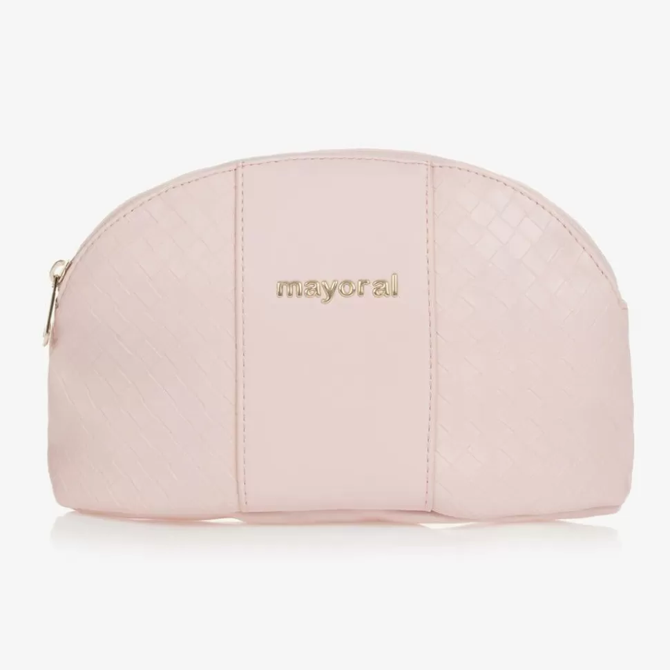 Mayoral Pink Faux Leather Pouch (25cm)^ Gifts