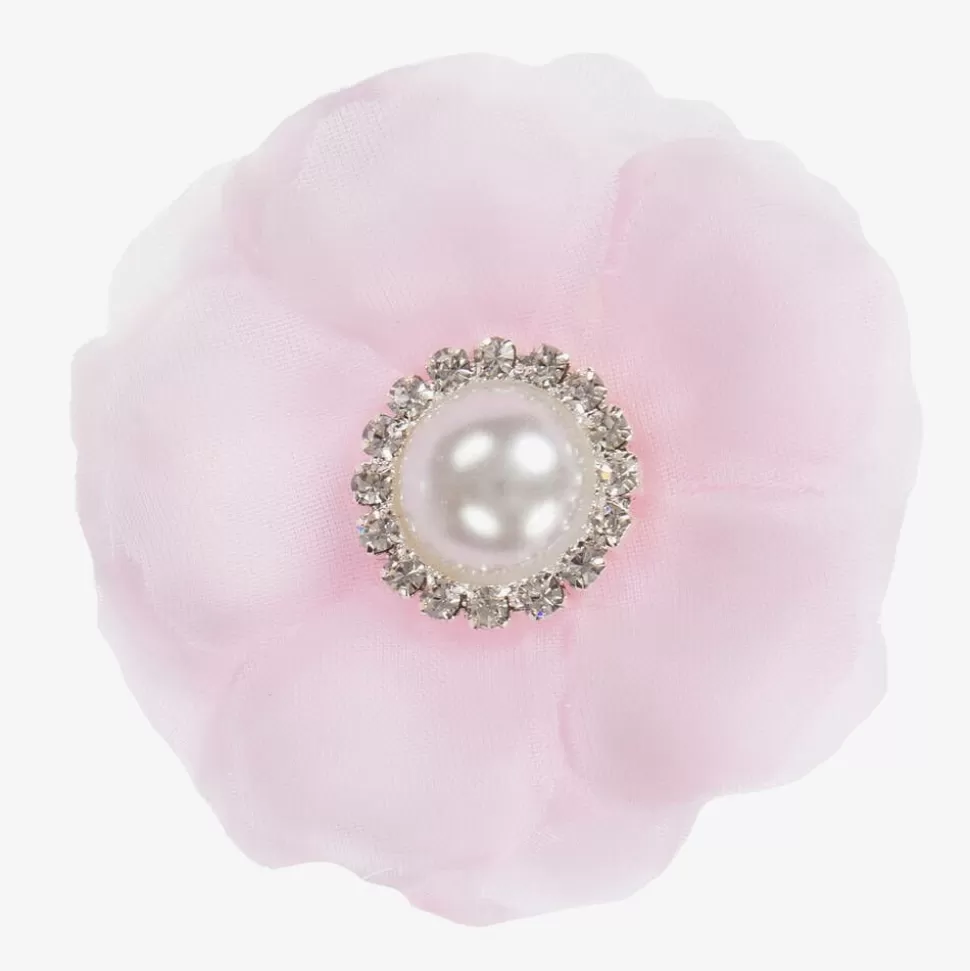 Cute Cute Pink Flower Hair Clip (6cm)^ Hair Accessories