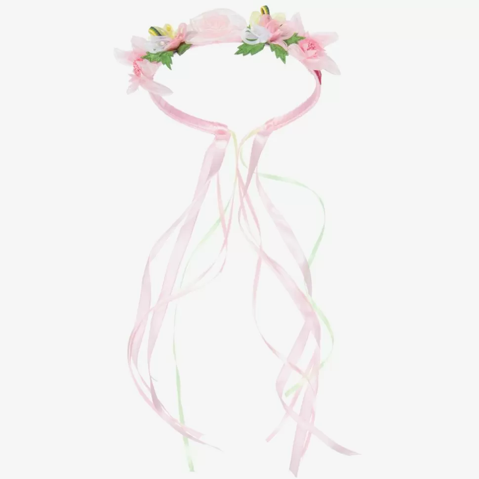 Souza Pink Flower Hairband^ Hair Accessories