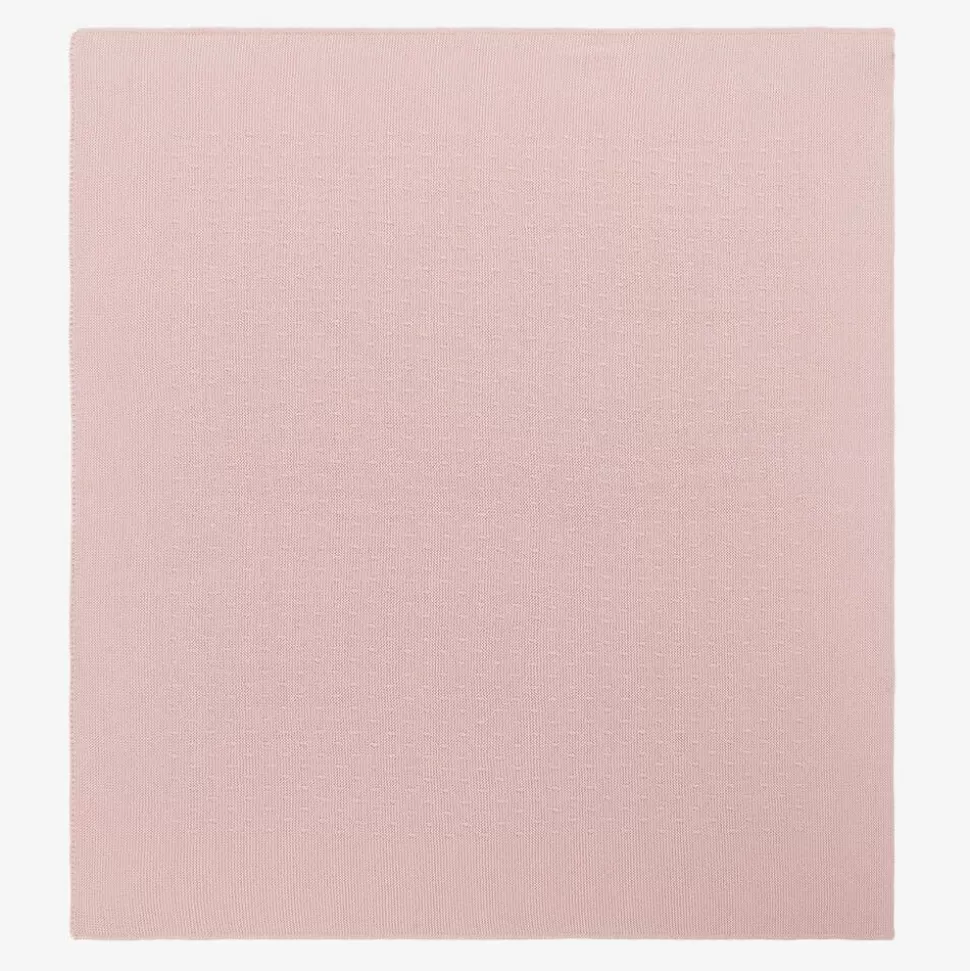 Mebi Pink Knitted Baby Blanket (87cm)^ Gifts