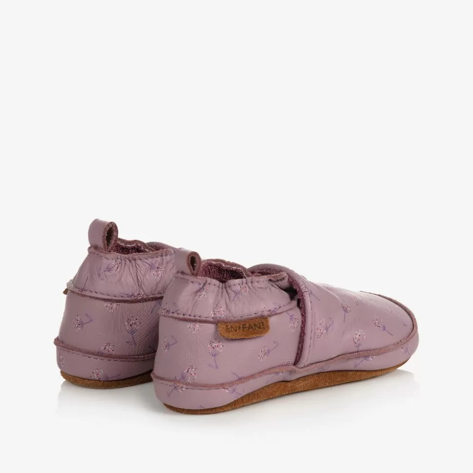 EN FANT Pink Leather Slippers^ Slippers | Slippers