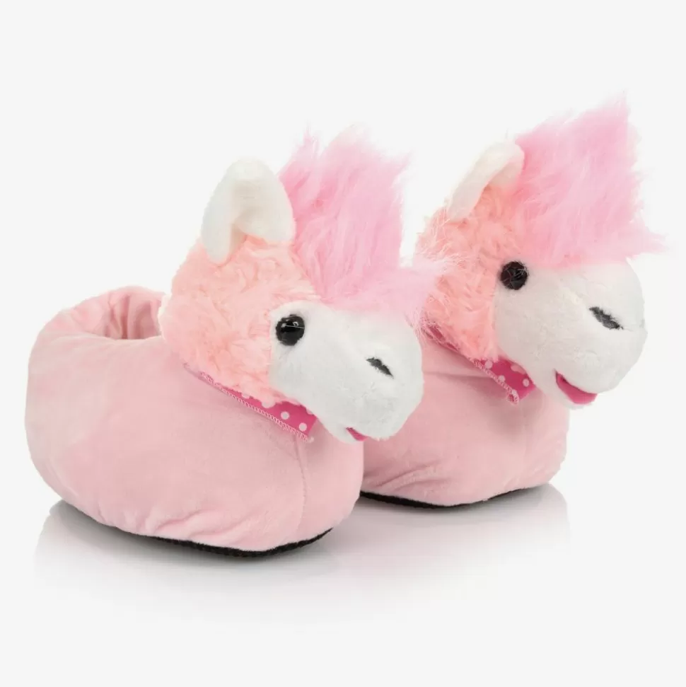 Souza Pink Llama Slippers^ Slippers | Slippers