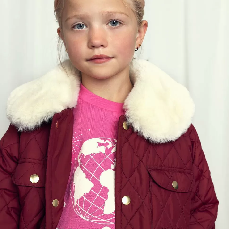 Mini Rodini Pink Organic Cotton Graphic T-Shirt^ Tops