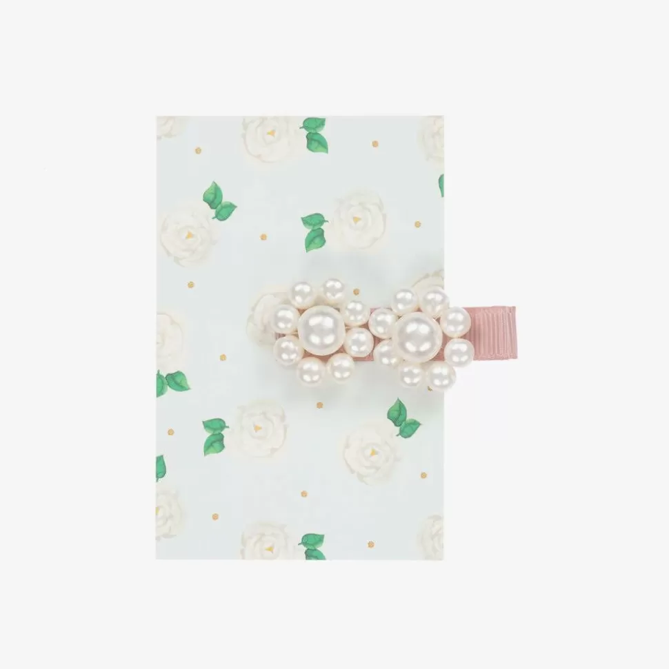 Milledeux Pink Pearl Bead Hairclip (4cm)^ Hair Accessories