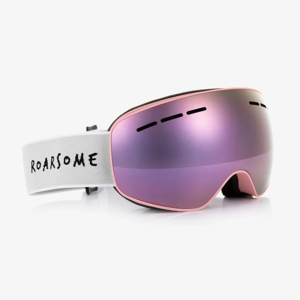 Roarsome Pink Polarised Anti-Fog Ski Goggles^ Snowwear