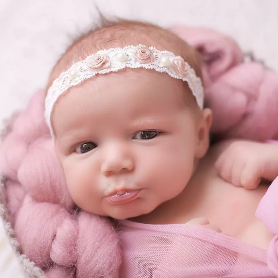 Cute Cute Pink Rose & Pearl Headband^ Hair Accessories | Hair Accessories
