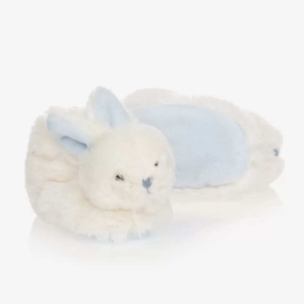Doudou et Compagnie Plush Rattle Baby Slippers^ Booties | Booties