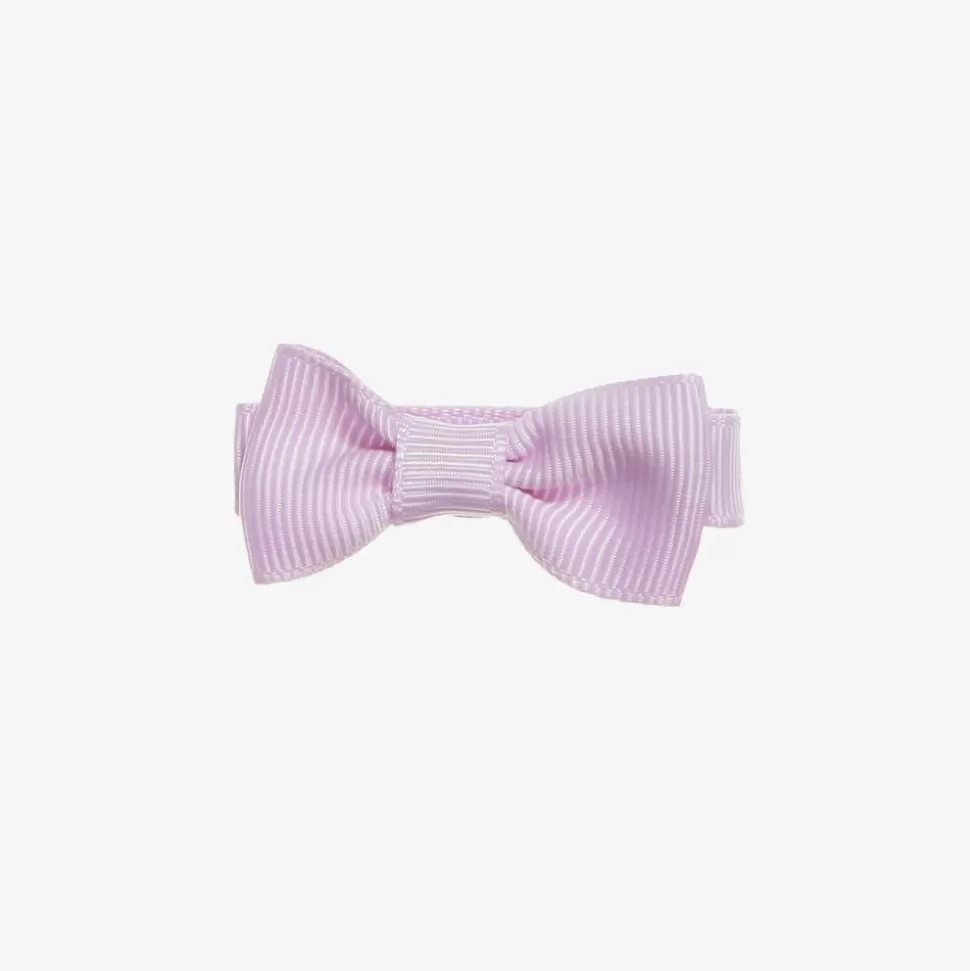 Peach Ribbons Purple Bow Hair Clip (5cm)^ Hair Accessories