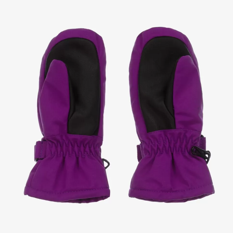 Molo Purple Star Insulated Mittens^BOY Snowwear | Snowwear