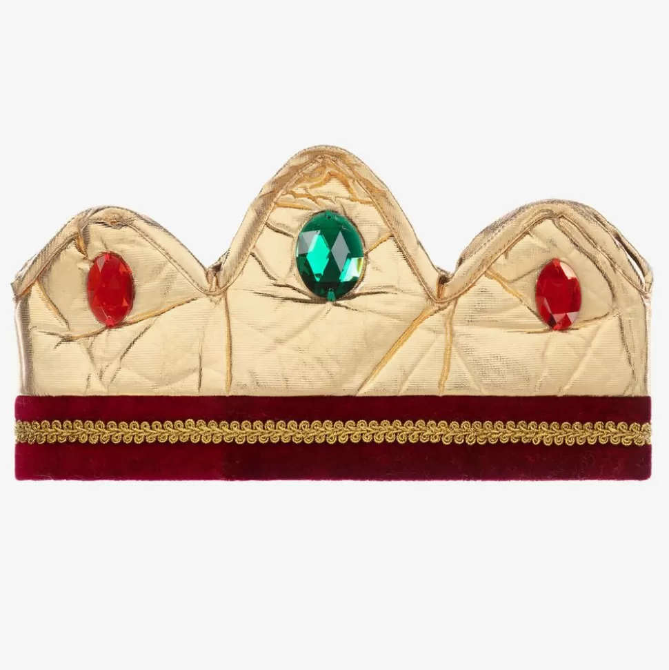 Souza Red & Gold Dressing-Up Crown^BOY Costumes