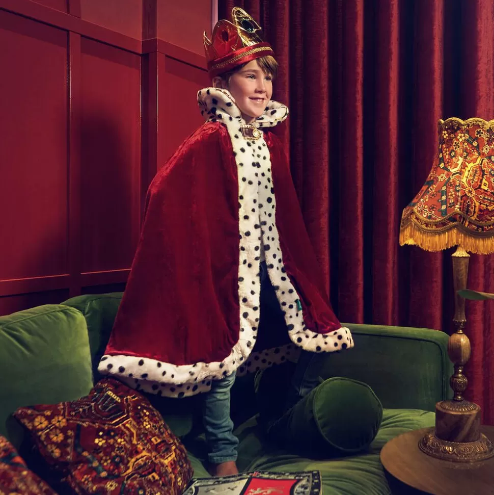 Souza Red & Gold Dressing-Up Crown^BOY Costumes