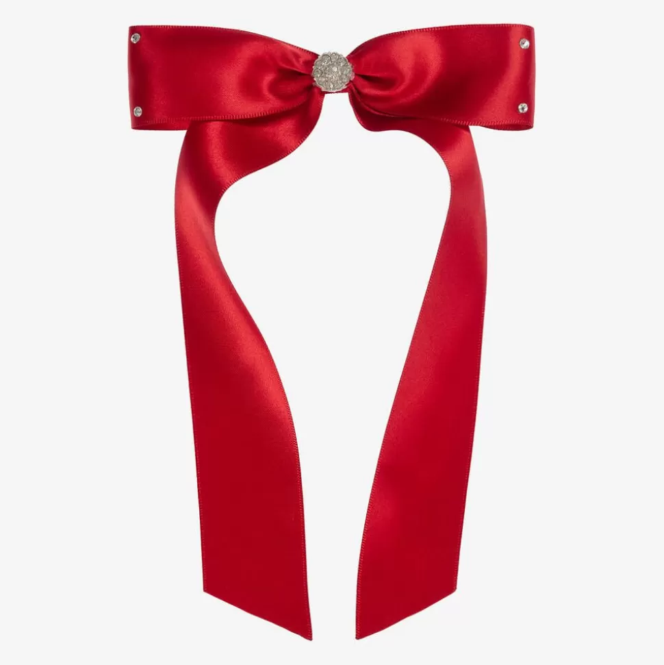 Cute Cute Red Bow Hair Clip (13cm)^ Hair Accessories