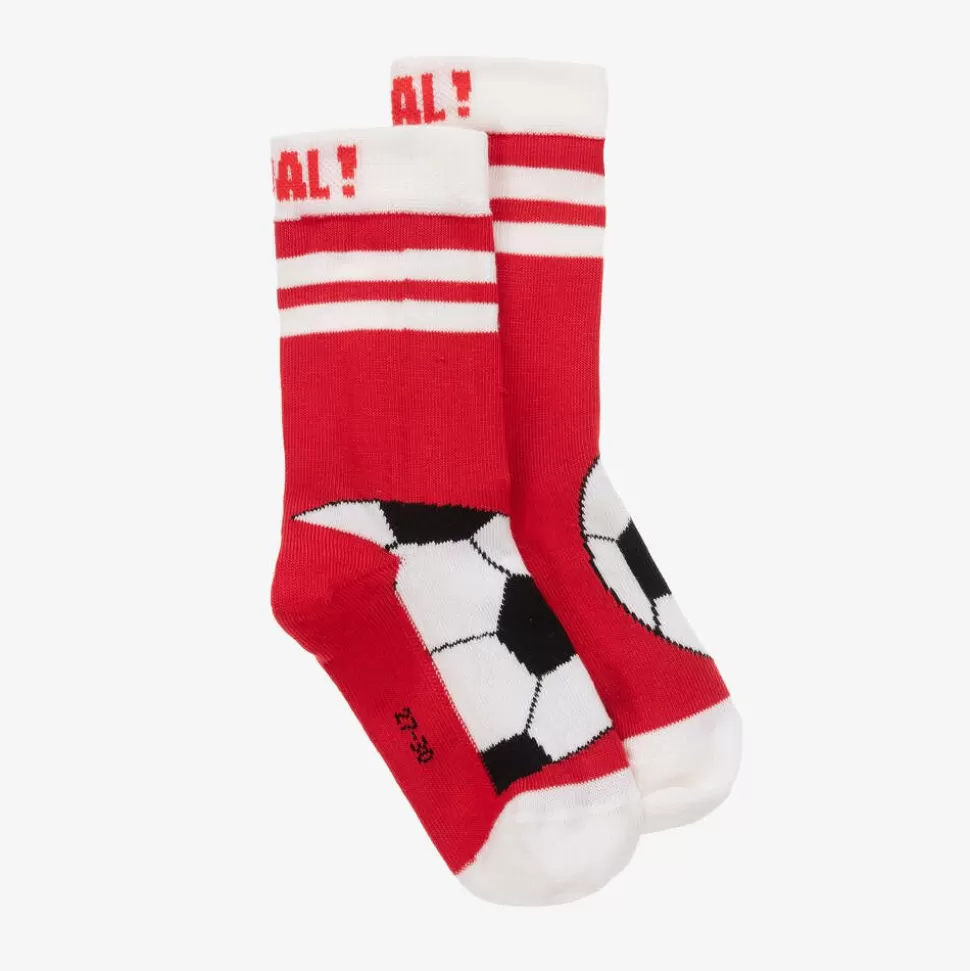 Falke Red Football Sports Socks^BOY Activewear | Activewear