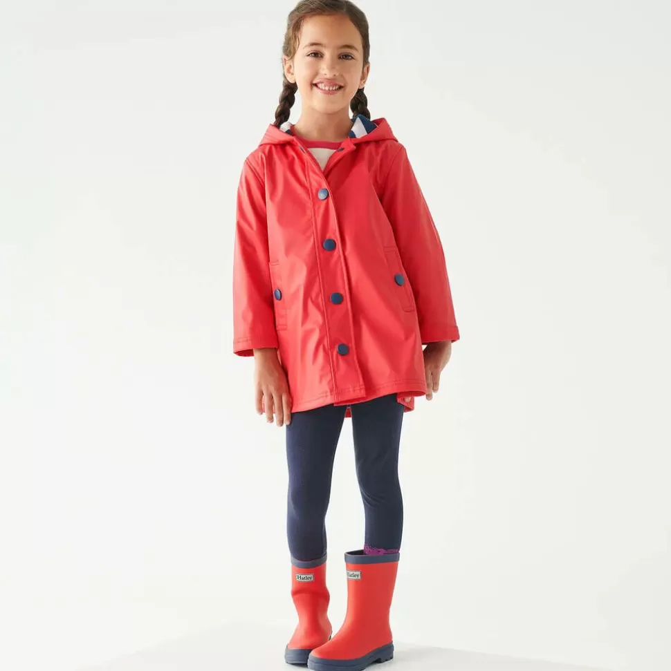 Hatley Red Hooded Raincoat^BOY Coats & Jackets | Coats & Jackets