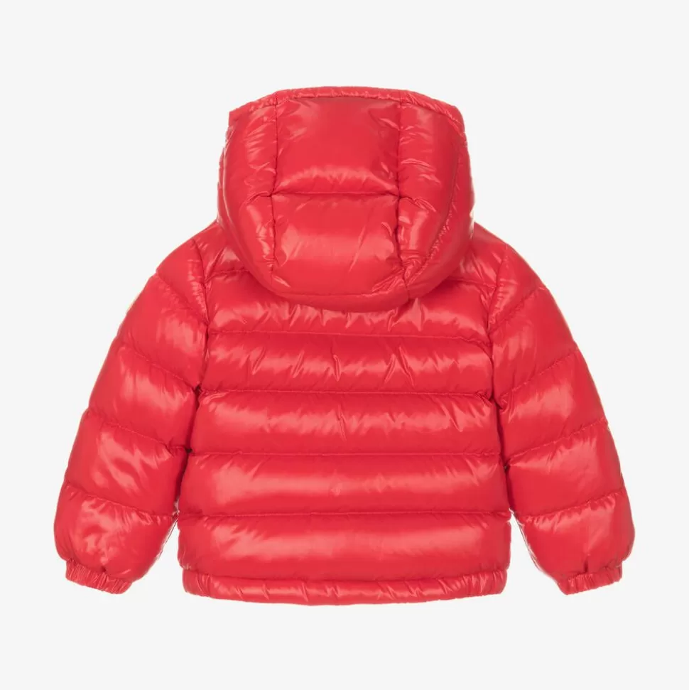 Moncler Enfant Red New Aubert Down Puffer Jacket^ Coats & Jackets
