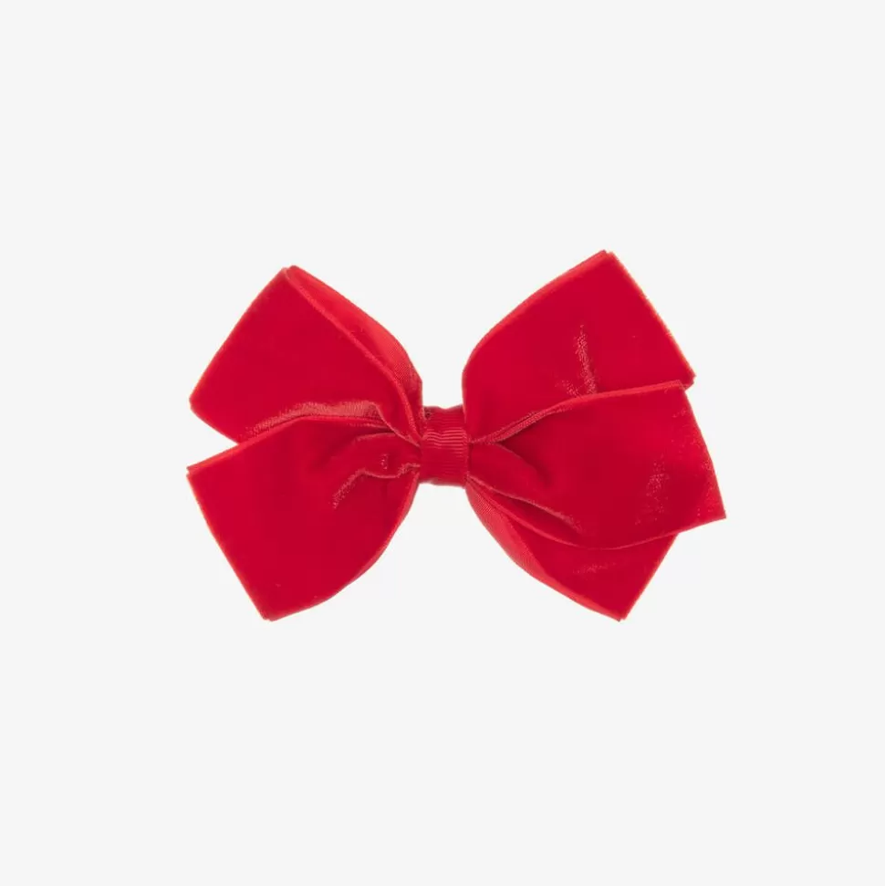 Bowtique London Velvet Bow Hair Clip (11cm)^ Hair Accessories