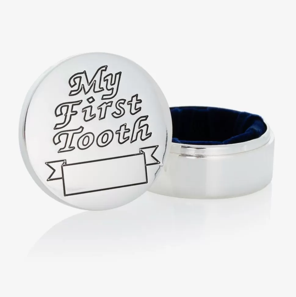 English Trousseau Silver Baby Boxes Gift Set^ Gifts