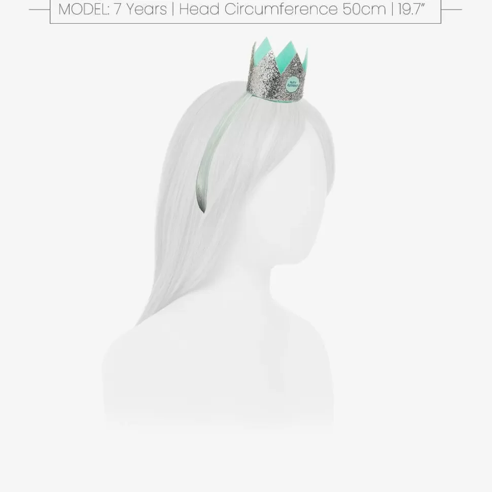 Souza Silver Crown Headband (24cm)^ Hair Accessories