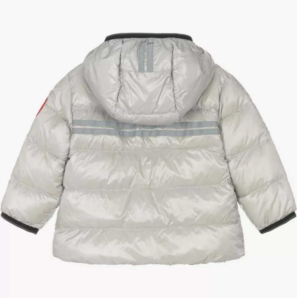 Canada Goose Silver Down Padded Crofton Baby Jacket^BOY Coats & Jackets | Coats & Jackets