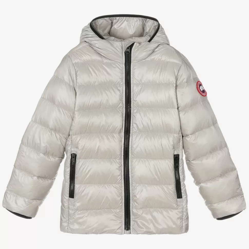 Canada Goose Silver Down Padded Crofton Jacket^BOY Coats & Jackets | Coats & Jackets