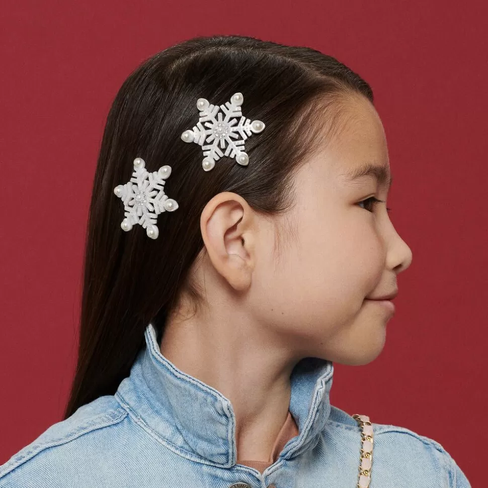 Milledeux Snowflake Hair Clip (5cm)^ Hair Accessories