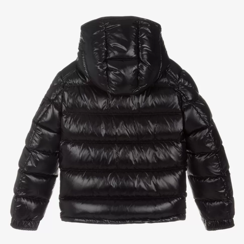 Moncler Enfant Teen Boys Black Maya Down Puffer Jacket^BOY Coats & Jackets