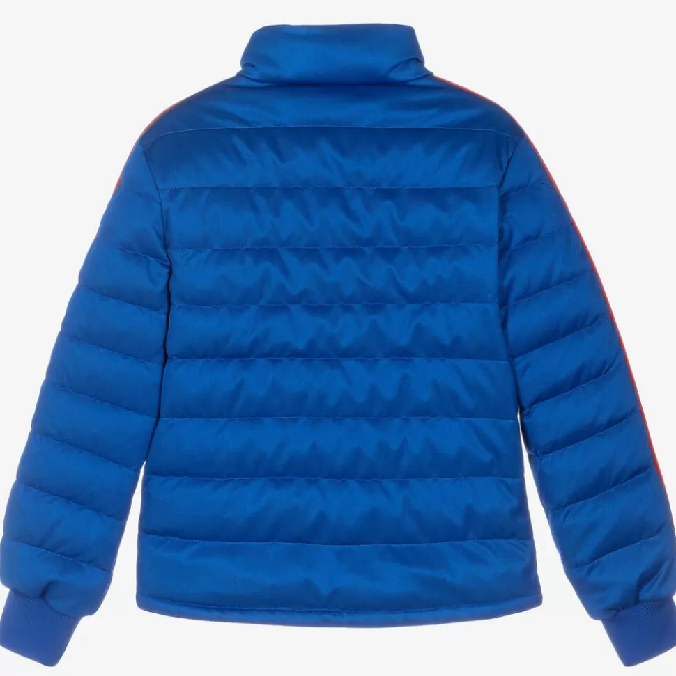 Moncler Enfant Teen Boys Blue Down Padded Jacket^BOY Coats & Jackets