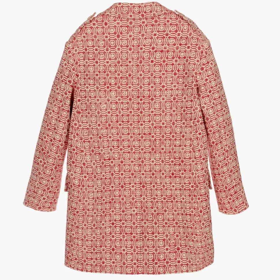 Gucci Teen Boys G Jacquard Coat^BOY Coats & Jackets