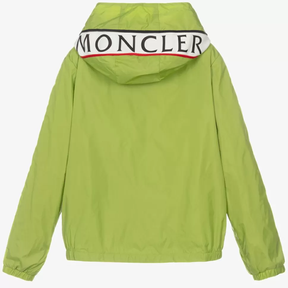 Moncler Enfant Teen Boys Green Jacket^BOY Coats & Jackets