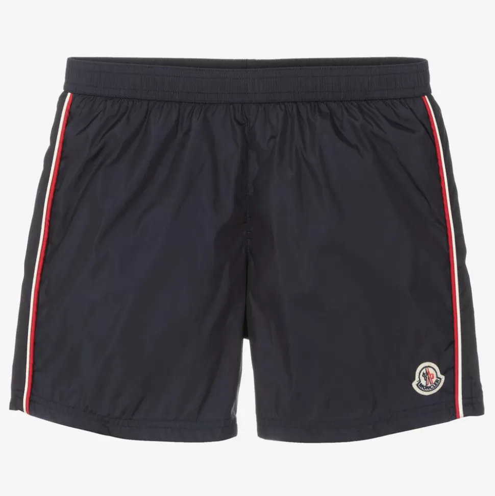 Moncler Enfant Teen Boys Navy Blue Swim Shorts^BOY Swimwear