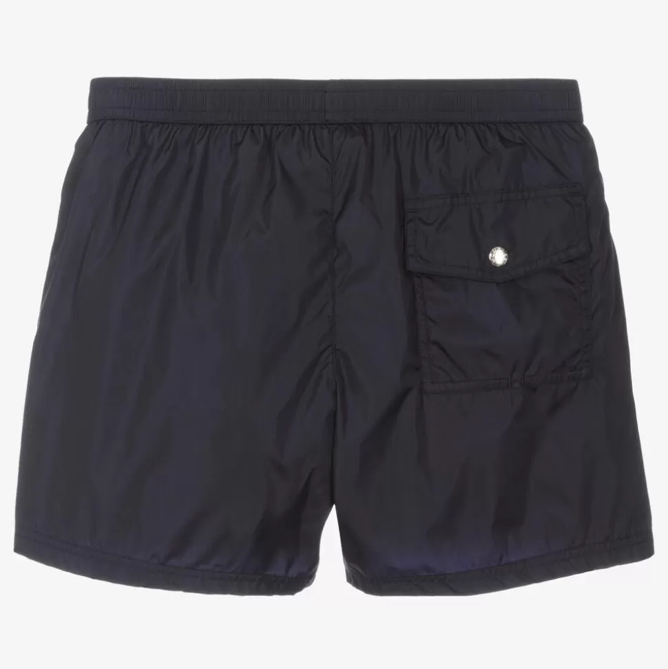Moncler Enfant Teen Boys Navy Blue Swim Shorts^BOY Swimwear