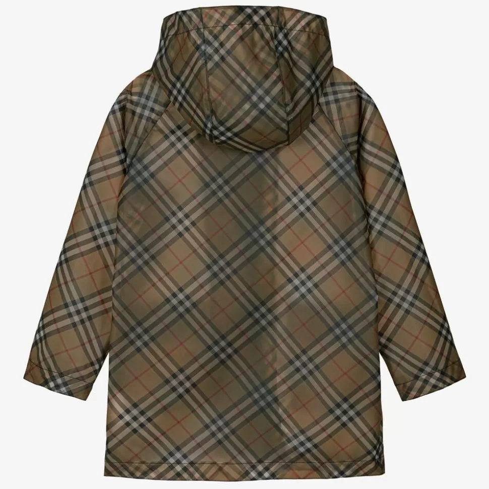 Burberry Teen Girls Beige Vintage Check Raincoat^ Coats & Jackets