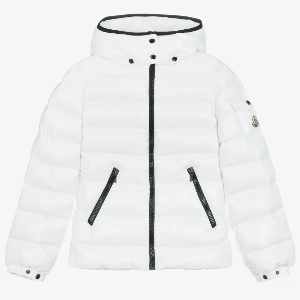 Moncler Enfant Teen Girls White Bady Down Puffer Jacket^ Coats & Jackets