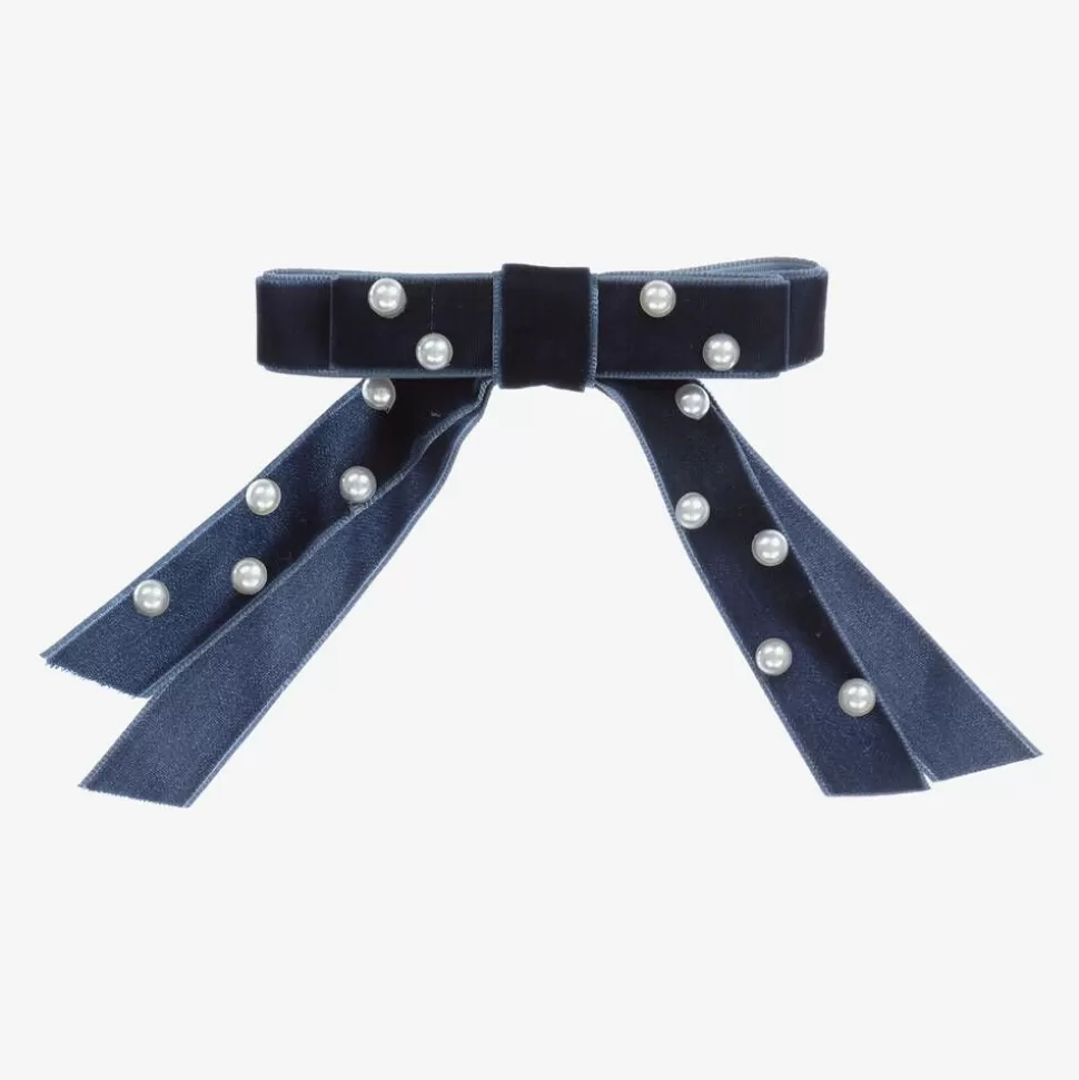 Milledeux Velvet Bow Hair Clip (10cm)^ Hair Accessories