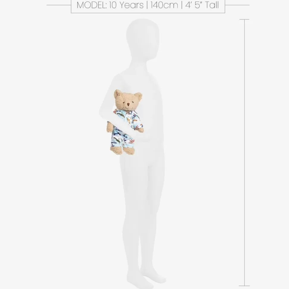 Powell Craft Vintage Plane Pyjama Teddy Bear (34cm)^BOY Toys | Toys