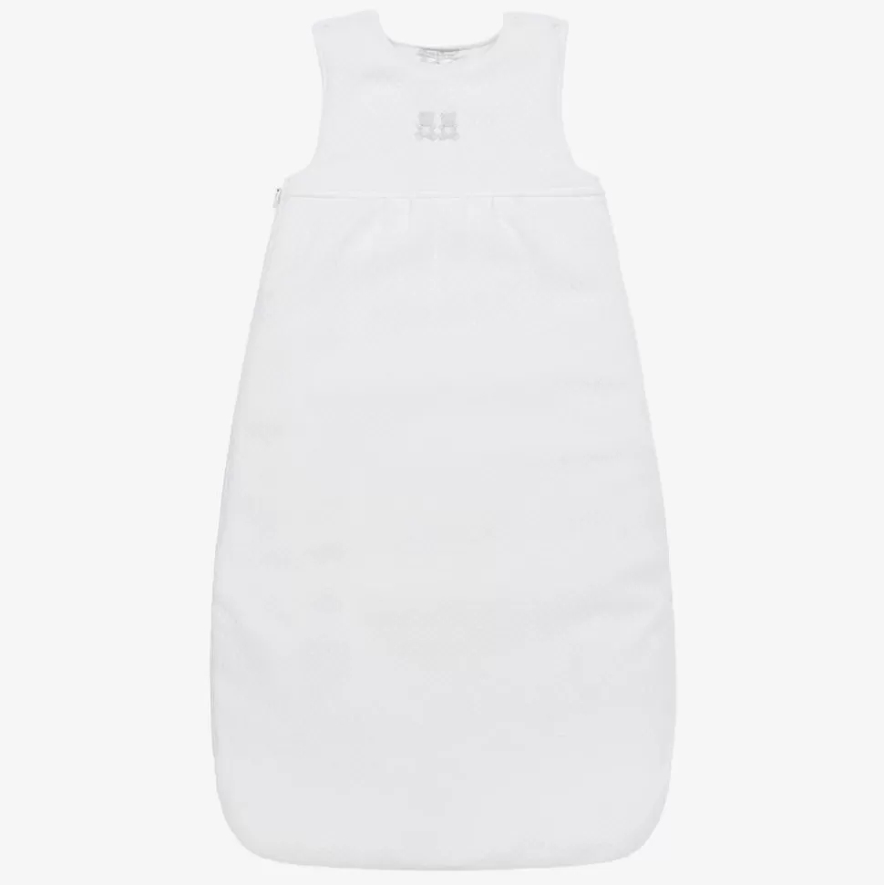 Kissy Kissy White Baby Bear Cub Pima Cotton Sleeping Bag (70cm)^ Gifts | Sleeping Accessories