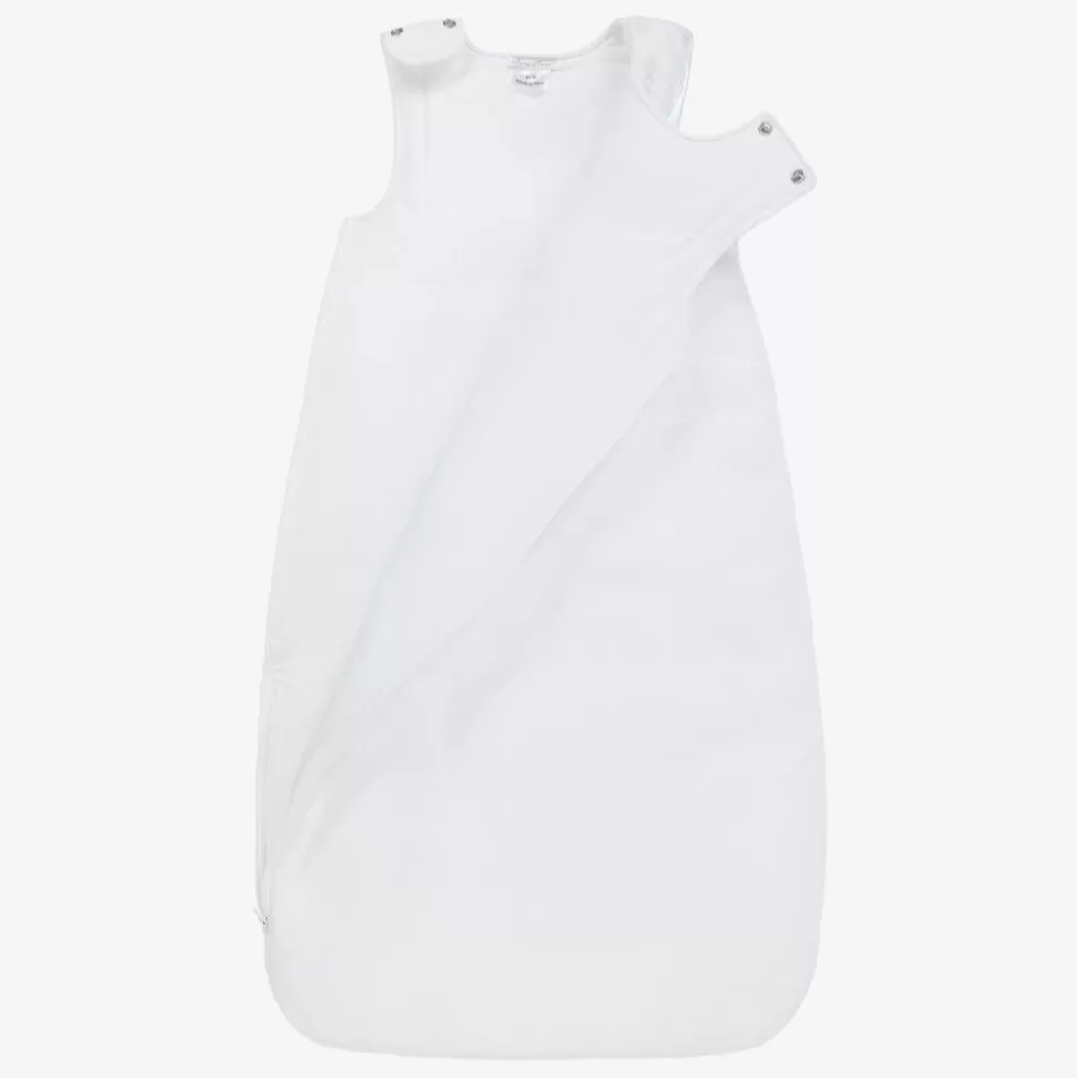 Kissy Kissy White Baby Bear Cub Pima Cotton Sleeping Bag (70cm)^ Gifts | Sleeping Accessories