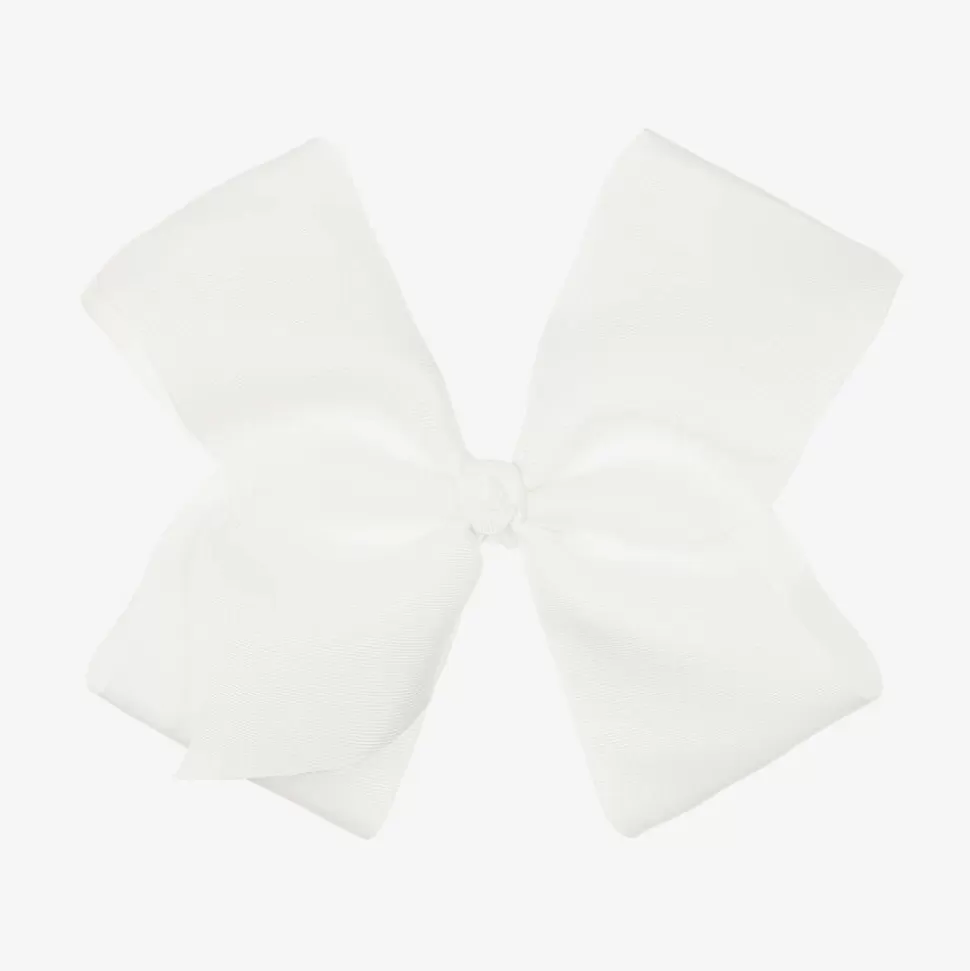 Bowtique London White Bow Hair Clip (20cm)^ Hair Accessories